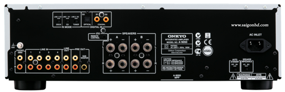 Amply nghe nhạc ONKYO A 9050 - Xuất xứ Malaysia | SAIGON HD